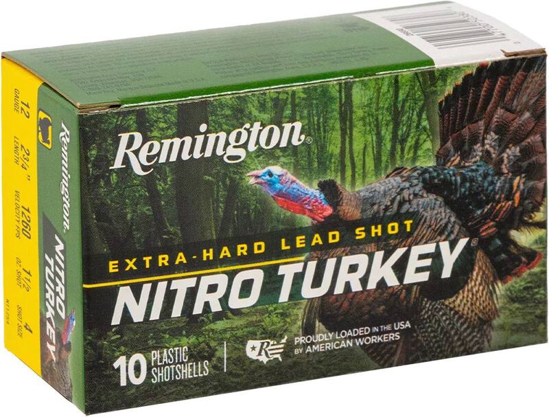 Nitro Turkey, 12 Gauge, 4 Shot, 2-3/4 in, 1 1/2 oz, 1260 fps